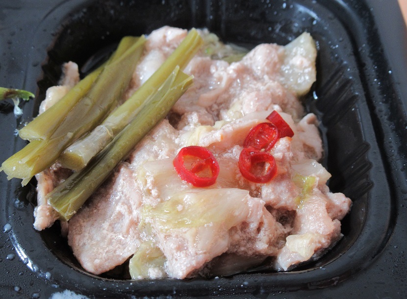HeMog（ハーモグ）・オリジナルBOX・豚肉のスタミナ炒め