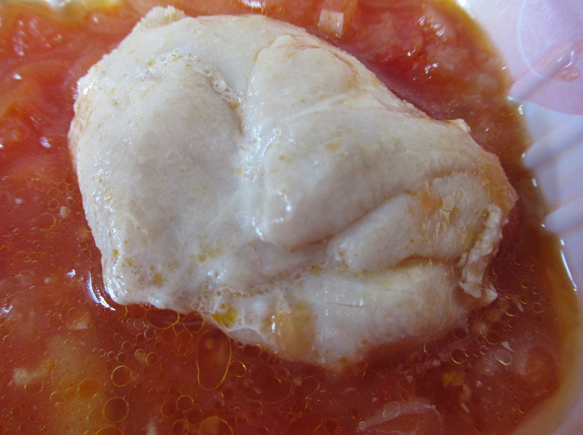 スギサポdeli・肉のおかずセット・鶏肉のトマトソース本体２